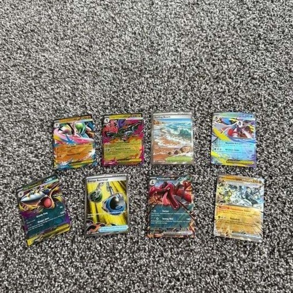 Pokemon TCG Card Lot 8pc Mega Gallade Beedrill Sharpedo EX GX Full Art Holo